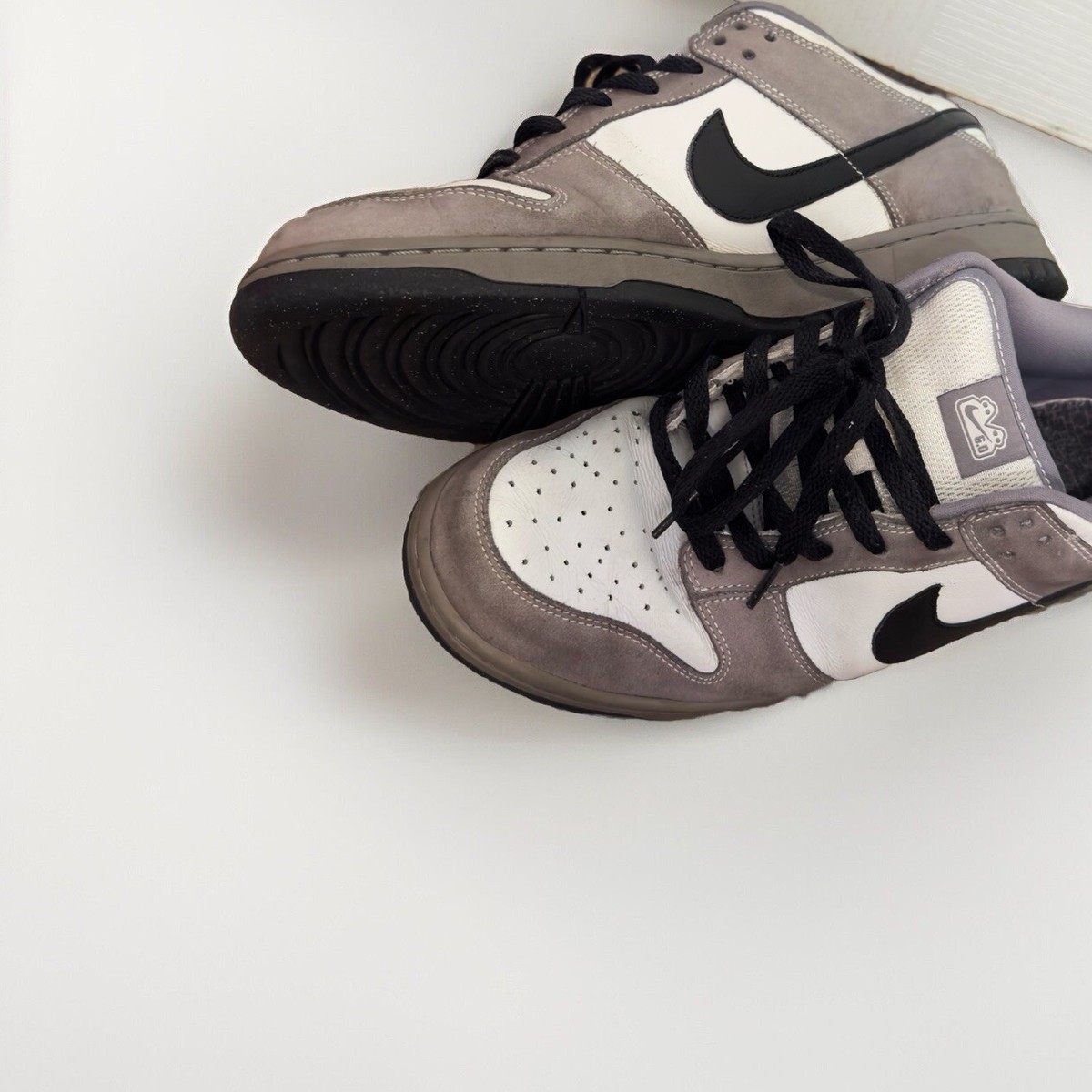 Nike Dunk NKE Low 6.0 White / Union Grey 314142-102 Mens Nike Dunk NKE Low 6.0 White / Union Grey 314142-102 Mens