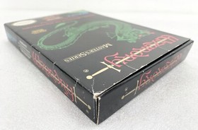 Wizardry Proving Grounds of Mad Overlord (Nintendo NES) Complete w/ Manual!