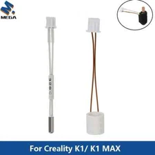 For Creality K1/ k1 Max Hotend Ceramic Heating Tube 24V60W 300°C Thermeistor (L)