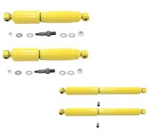 Monroe Gas-magnum Set Of 2 Front 2 Rear Shock Absorbers Kit For Chevrolet Gmc Monroe Gas-magnum Set Of 2 Front 2 Rear Shock Absorbers Kit For Chevrolet Gmc
