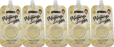 FREEMAN MELTING SUGAR FACE MASK LEMON MERINGUE OIL ABSORBING 5 UND POR PACK