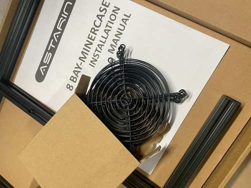 ASTARIN 8-BAY Stackable 8 GPU Mining Case Rig, Mounting Edition - 第 8/10 張圖片