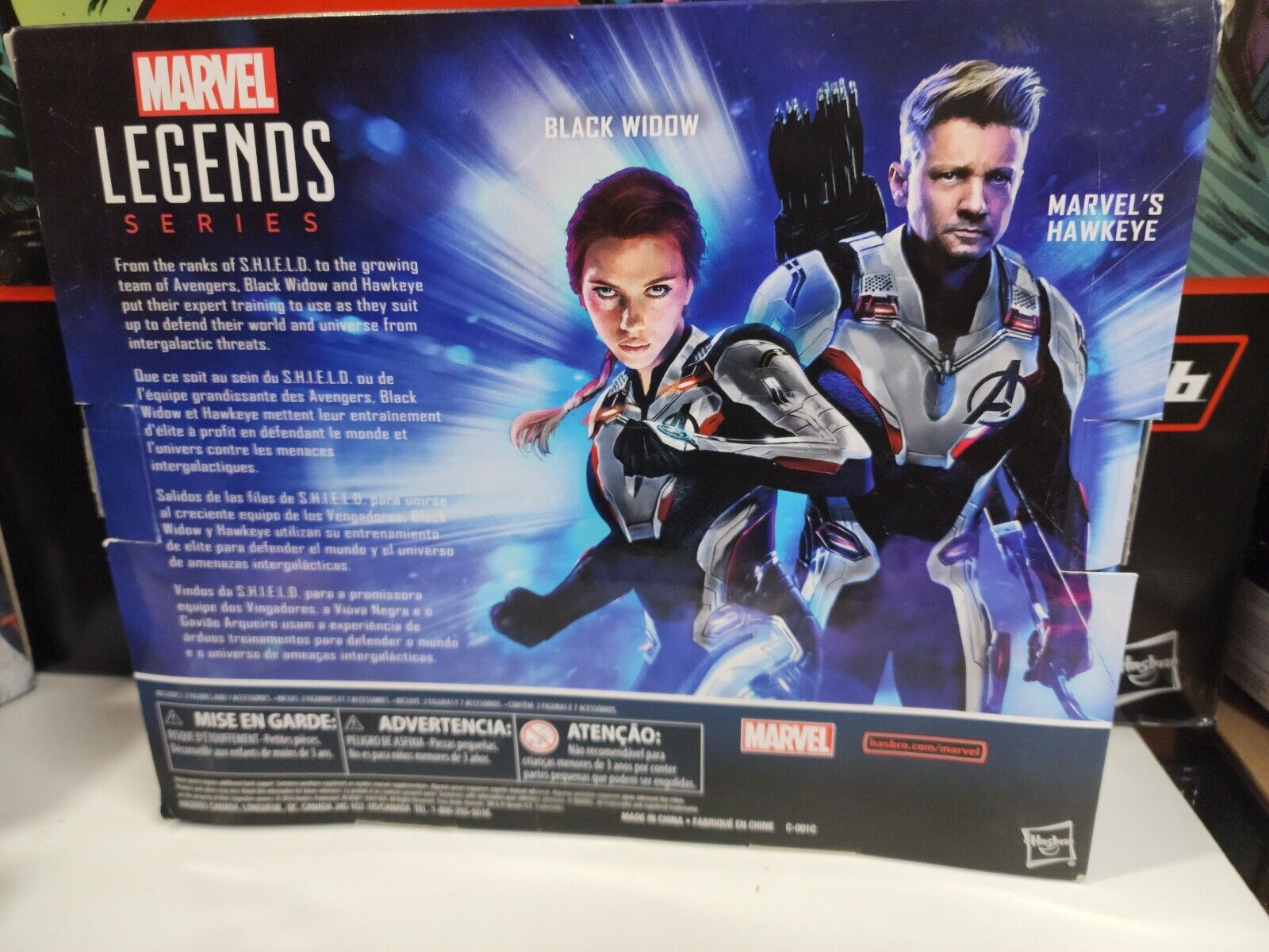 Marvel Legends Avengers Endgame Quantum Suit Marvel's Hawkeye and Blac –  Action Figures and Collectible Toys