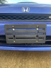 License Plate Tag Holder Mounting Relocator Adapter Bumper Kit Bracket for HONDA
