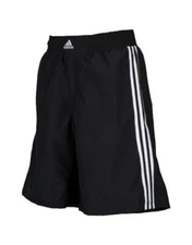 Adidas aA201s Stock Grappling Shorts Size Adult Small, Color Black With White