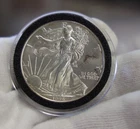 1996  US Silver Eagle $1 Nice Unc Better Year Spots