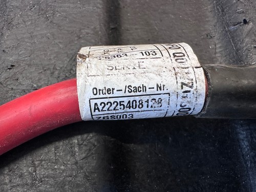 MERCEDES-BENZ S W222, V222, X222 Positive Battery Cable A2225408128 - Picture 4 of 5