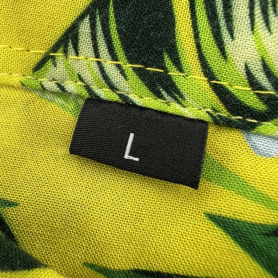 Camisa hawaiana Oregon Ducks para hombre grande tropical AOP logotipo abotonado Foto 4 de 4