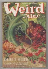 Weird Tales Apr 1938 Virgil Finlay Cvr; H.P. Lovecraft; Quinn; RE Howard; Bloch