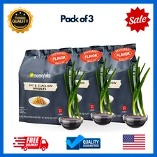 Momofuku Soy & Scallion Ramen Noodles 5ct Each - 3 Pack - Vegan Air-Dried Instan