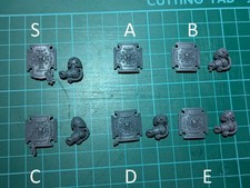 Space Marine Terminator Assault Storm Shields (bits)