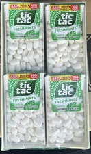 New 12 Pack 1.7 Oz Tic Tac Freshmint Breath Mints On-The-Go Best By 12/25