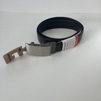 #ad Dockers Men#x27;s Custom Fit Leather Belt with Pressure Lock Tech. Closure 30 32 $19.99