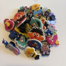 31 Assorted Croc Charms 31 Pieces Sesame Street, Zootopia, Trolls