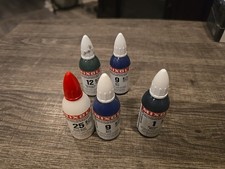 Mixol Paint Lot New & Used X 5 