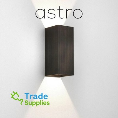 Astro 15W LED UP Down Innen Wandmontage dimmbar Deko Leuchte Bronze IP20