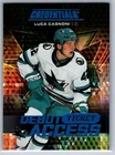 2025-26 Upper Deck Credentials Luca Cagnoni Blue /199 #115