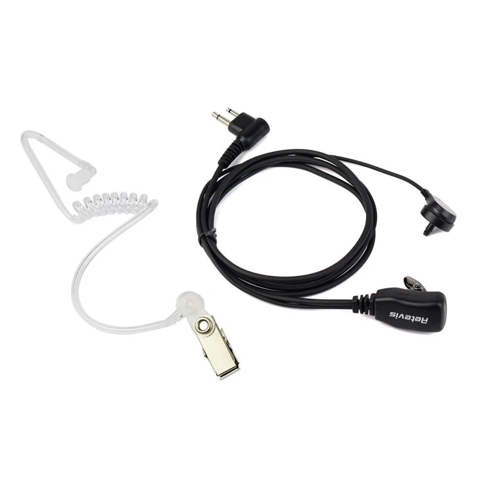 Motorola 2-Pin Acoustic Tube Earpiece for CP100D Walkie Talkie Radio Headset - Image 3 of 4