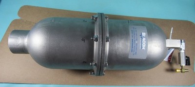 Blacoh J2420V, Pulsation Dampener, Sentry Inlet Stabilizer 30 PSI Stainless New