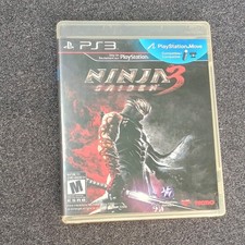 Ninja Gaiden 3 Sony PlayStation 3 2012 M NTSC-U/C Manual Included