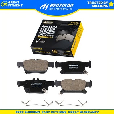 Premium Ceramic Rear Brake Pads Hardware for Buick Envision 2016-2020 All Models