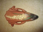 Vintage Roseville 1292-8" Glazed Pottery Foxglove Wall Pocket Vase 8" Repop!