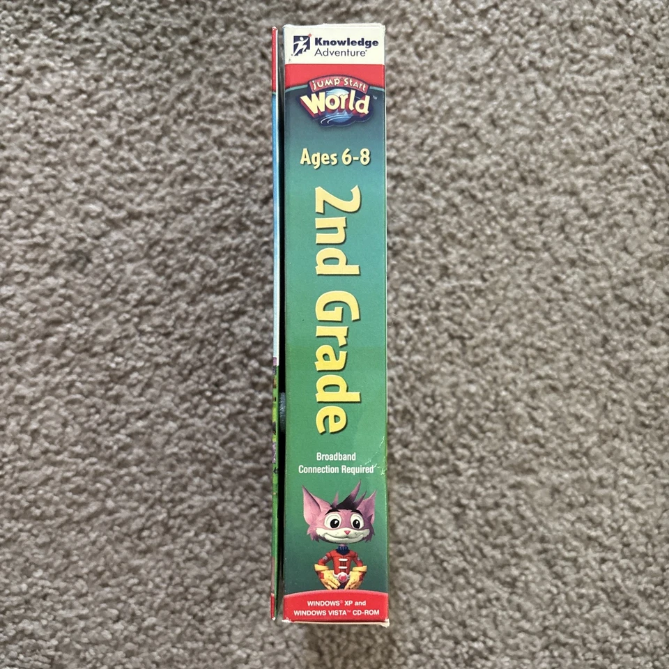 Jump Start World 2nd Grade PC CD-ROM Ages 6-8 Brand New Sealed - Image 4 of 4