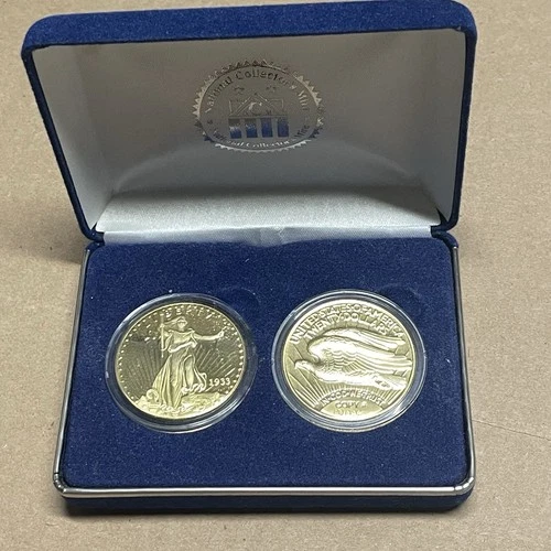 Two 1933 Double Eagle Gold Coins, from the National Collector's Mint