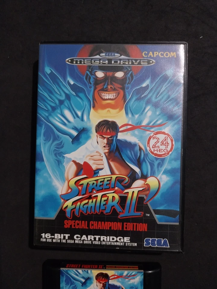 STREET FIGHTER II EDICIÓN ESPECIAL CAMPEÓN SEGA MEGADRIVE PAL MULTI USADO - Imagen 2 de 4