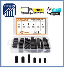  100 PCS CARBURETOR  VACUUM RUBBER CAP PLUG ASSORTMENT KIT INTAKE VACUUM LINES