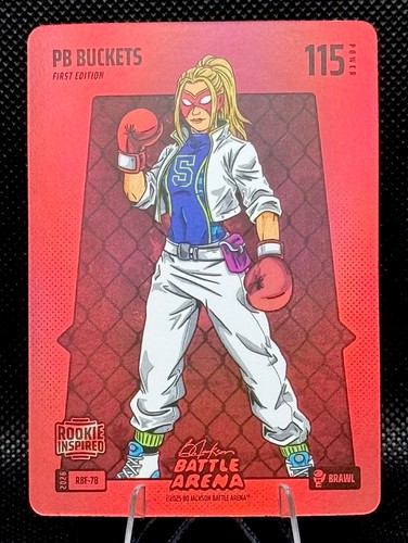 2026 Bo Jackson Battle Arena PB Buckets Bueckers Red Battlefoil Brawl #RBF-78
