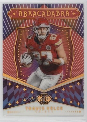 2024 Panini Illusions Abracadabra Red /199 Travis Kelce #19 0a3