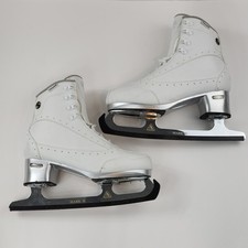 Jackson Elite Figure Skates Womens Size 6 with Ultima Mark II Blades 9 1/3 VG
