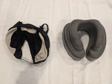 Cabeau TNE S3 Travel Neck Pillow with HeadCatch Support Memory Foam  