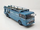 FIAT Bartoletti 306 blue Race car transporter 1956 1/43 ixo TTR041.22