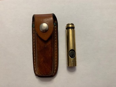 B&L O Brass Field Microscope Portable Mini Barrel Optic ~3 1/4'' KS 6607