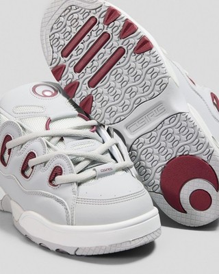    Osiris D3 OG Grey/Maroon 1371-292 skate shoes sneakers US 11 Y2K puffy DC 