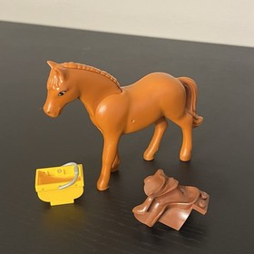 Lego 7585 Belville Horse Stable Horse Saddle Basket Replacement Pieces