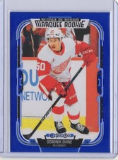 2025-2026 OPC Dominik Shine Marquee Rookie Blue Detroit Red Wings#567 Fire Sale!