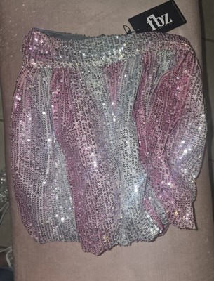 FBZ Ombre Shine Bubble Skirt Women's Size XL -New with Tags