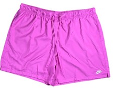 Nike Shorts Swim Trunks Pink Lined Pockets Spring Break Beach XXL