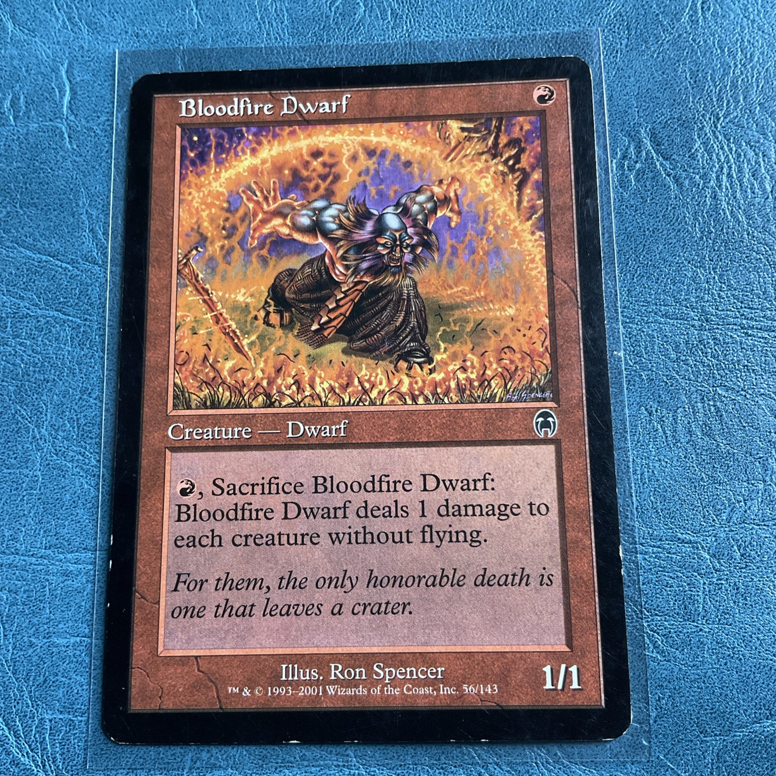 Bloodfire Dwarf Apocalypse Regular LP MTG