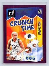 Courtney Williams 2025 Donruss WNBA #16 Crunch Time Press Proof Purple *ke