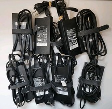 Lot of 8 Dell 19.5V 6.7A 130W DA130PE1 PA-4E Power Adapter w/Cord