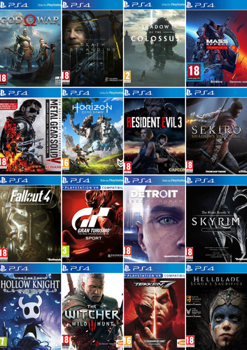 Giochi PS4 Playstation 4 PS5 Solo Disco Scegli il TUO dal Menu - Usato Garantito prezzo ebay