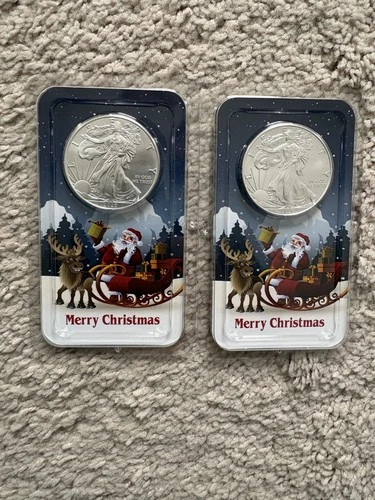 2020 Uncirculated 1 oz Silver Dollar lot of 2