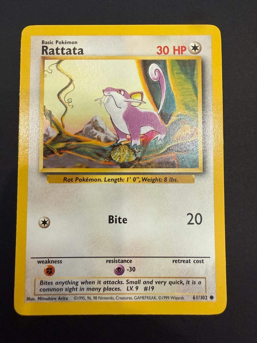 Rattata Pokemon Card for sale | eBay