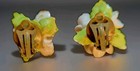 Multi-Color Flower -  Clip-On Earrings — photo 2