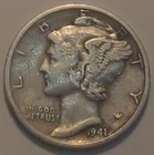 Nicer Low Mintage 1941 S Winged Liberty Head Mercury Dime
