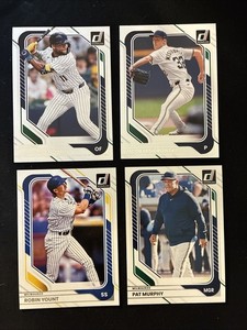 2026 Donruss Milwaukee Brewers Rc/base lot x6 NM no dupes Jacob Misiorowski